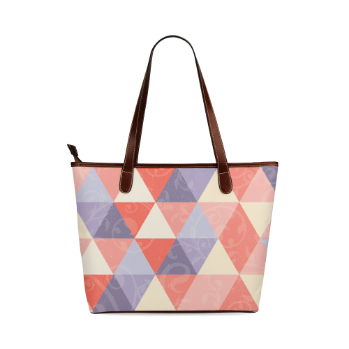 Harlequin Multicolor Pattern by ArtformDesigns Shoulder Tote Bag (Model 1646)