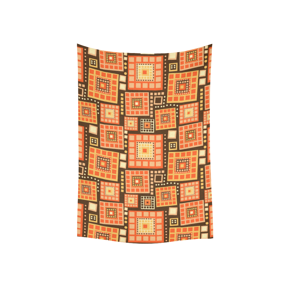 Amber City Cotton Linen Wall Tapestry 40"x 60"
