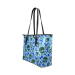 Skull Pirate Print Pattern Leather Tote Bag main image 1