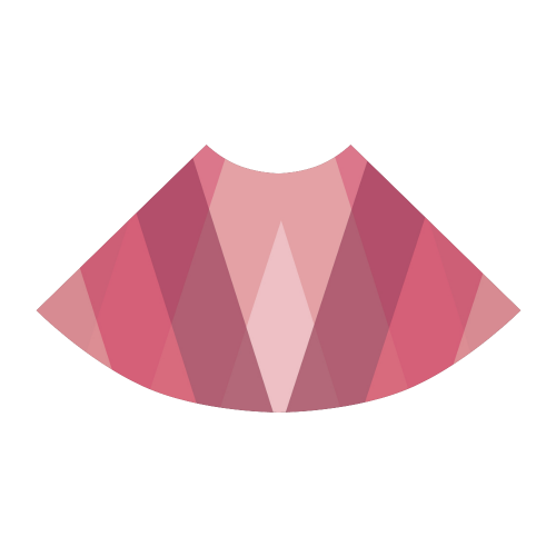 Pink Harlequin Pattern by ArtformDesigns Atalanta Sundress (Model D04)