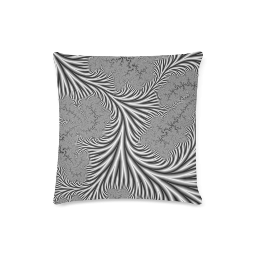 Silvery Custom Zippered Pillow Case 16"x16"(Twin Sides)