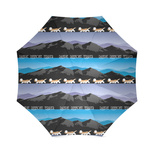 Dandie Dinmont Terrier Rockin The Rockies Foldable Umbrella (Model U01)