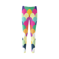 Colorful Circles Cassandra Women's Leggings (Model L01)