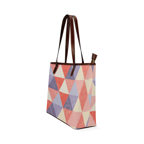 Harlequin Multicolor Pattern by ArtformDesigns Shoulder Tote Bag (Model 1646)