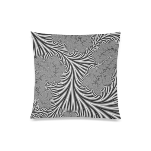 Silvery Custom Zippered Pillow Case 20"x20"(One Side)