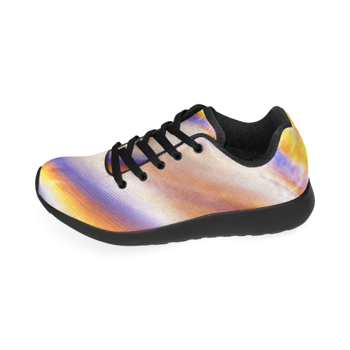THE BIG WAVE Colorful Painting Men’s Running Shoes (Model 020)