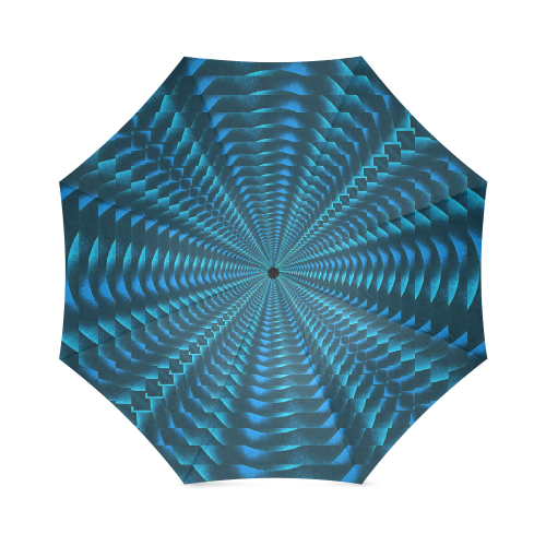 Ice Blue Foldable Umbrella (Model U01)