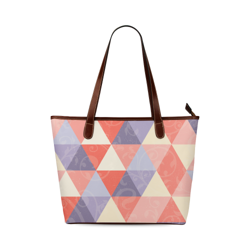 Harlequin Multicolor Pattern by ArtformDesigns Shoulder Tote Bag (Model 1646)