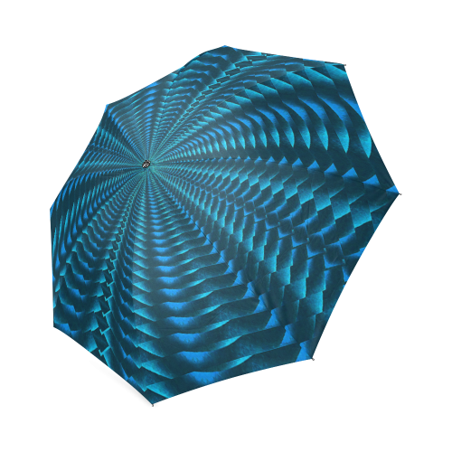 Ice Blue Foldable Umbrella (Model U01)