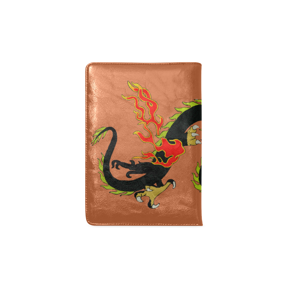 Chinese Dragon Black Custom NoteBook A5