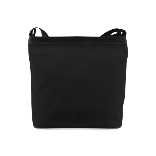 Zandine 0301 black white abstract garden Crossbody Bags (Model 1613)