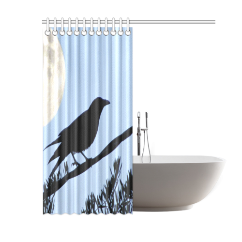 The Raven by Martina Webster Shower Curtain 60"x72"