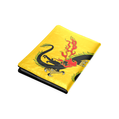 Chinese Dragon Black Custom NoteBook B5