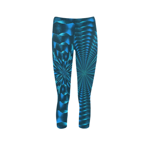 Ice Blue Capri Legging (Model L02)