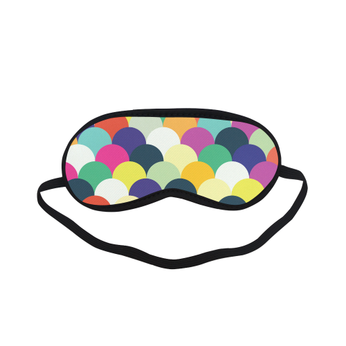 Colorful Circles Sleeping Mask