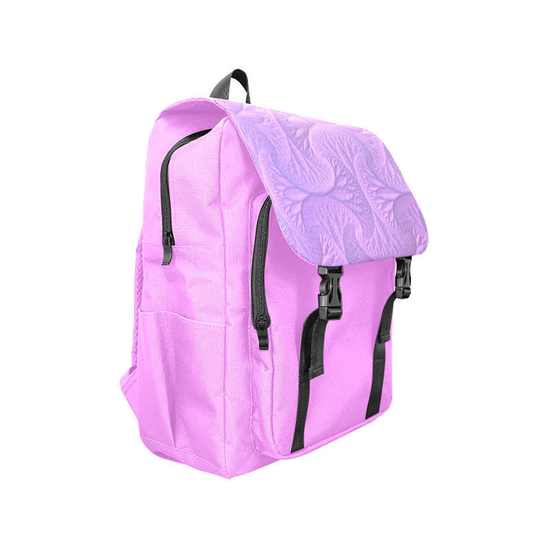 Lavender Casual Shoulders Backpack (Model 1623)