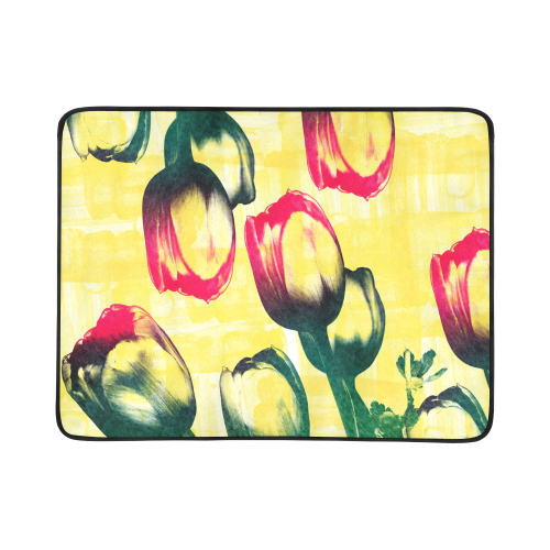 Tulips Beach Mat 78"x 60"