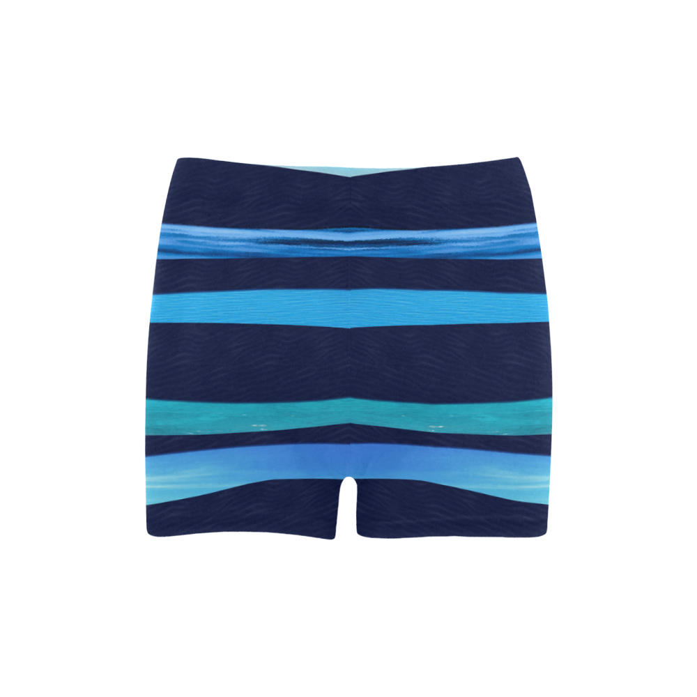 ocean blue Briseis Skinny Shorts (Model L04)