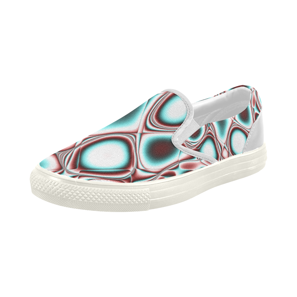 Blast-o-Blob #2 - Jera Nour Women's Slip-on Canvas Shoes (Model 019)