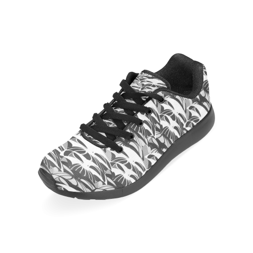 Alien Troops - Black & White Men’s Running Shoes (Model 020)