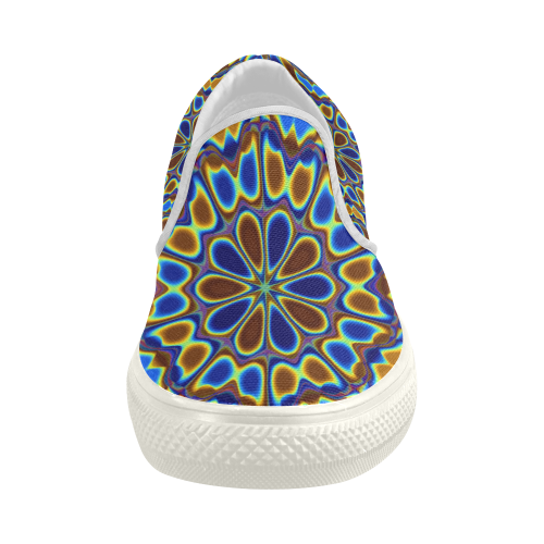 Blast-o-Blob #3 - Jera Nour Women's Slip-on Canvas Shoes (Model 019)