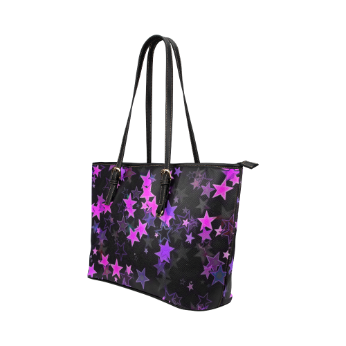 Stars20160710 Leather Tote Bag/Large (Model 1651)