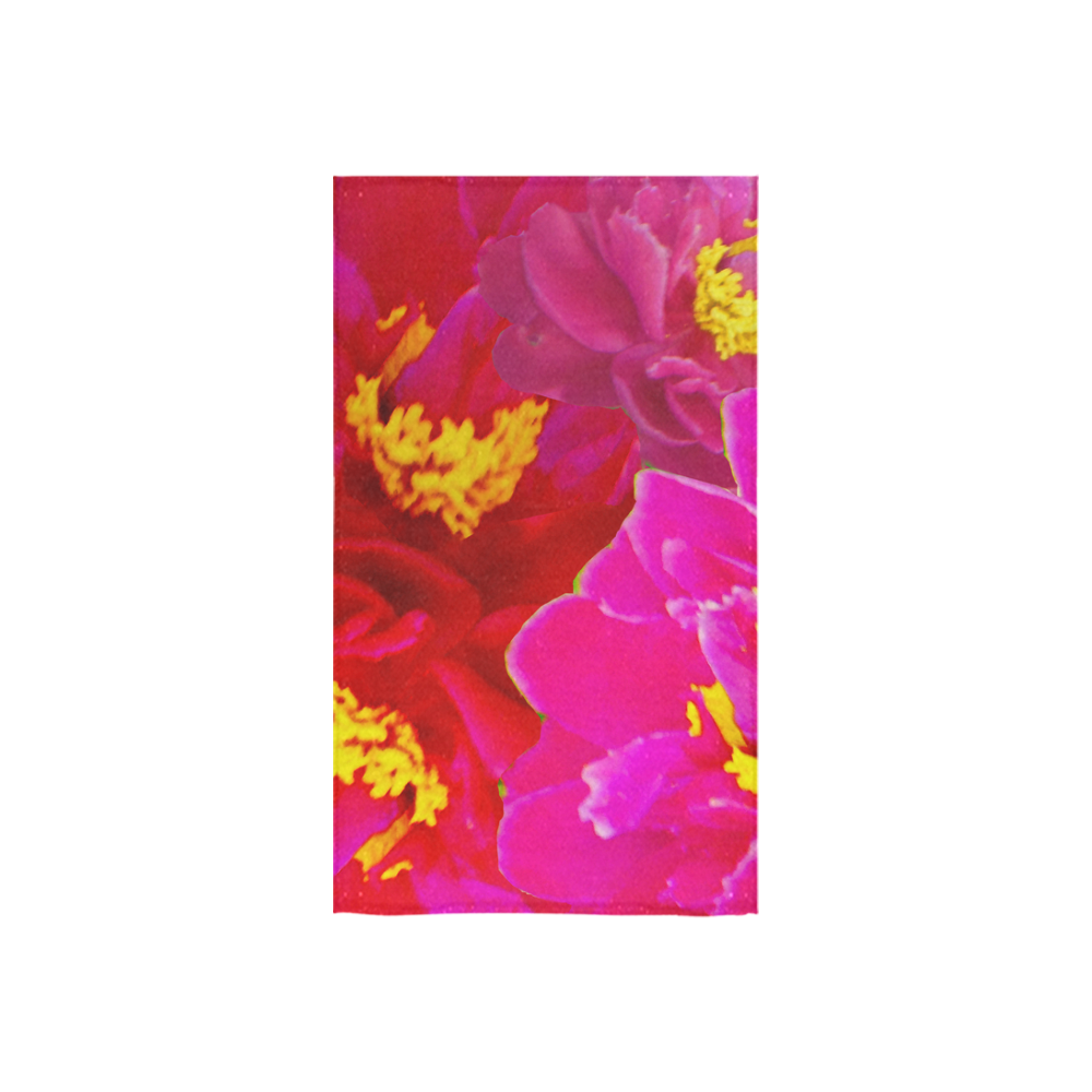 Sweet Vigorosa Flowers Custom Towel 16"x28"