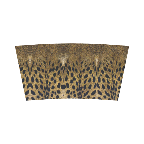 Leopard Texture Pattern Bandeau Top