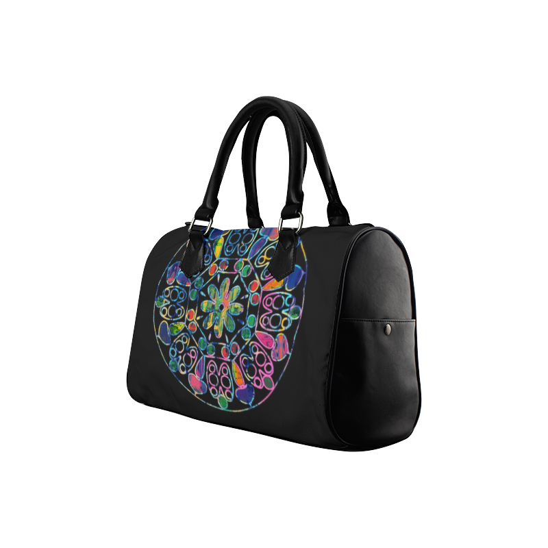 Mandala Boston Handbag (Model 1621)