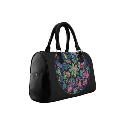 Mandala Boston Handbag (Model 1621)