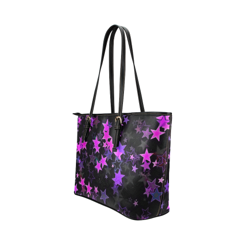 Stars20160710 Leather Tote Bag/Large (Model 1651)