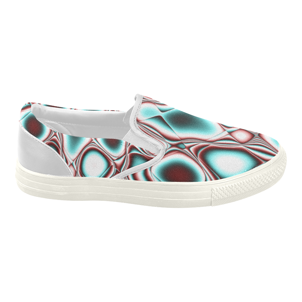 Blast-o-Blob #2 - Jera Nour Women's Slip-on Canvas Shoes (Model 019)