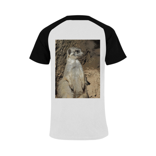 animal art studio 25516 Men's Raglan T-shirt Big Size (USA Size) (Model T11)