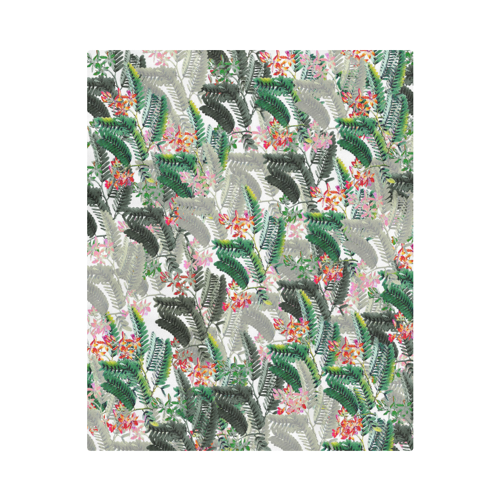 tamarind leaves pattern Duvet Cover 86"x70" ( All-over-print)
