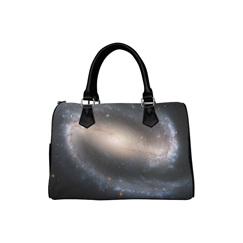 Barred spiral galaxy NGC 1300 Boston Handbag (Model 1621)