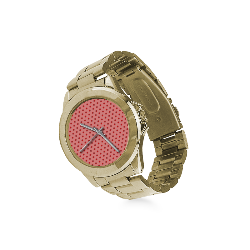 many stars red Custom Gilt Watch(Model 101)