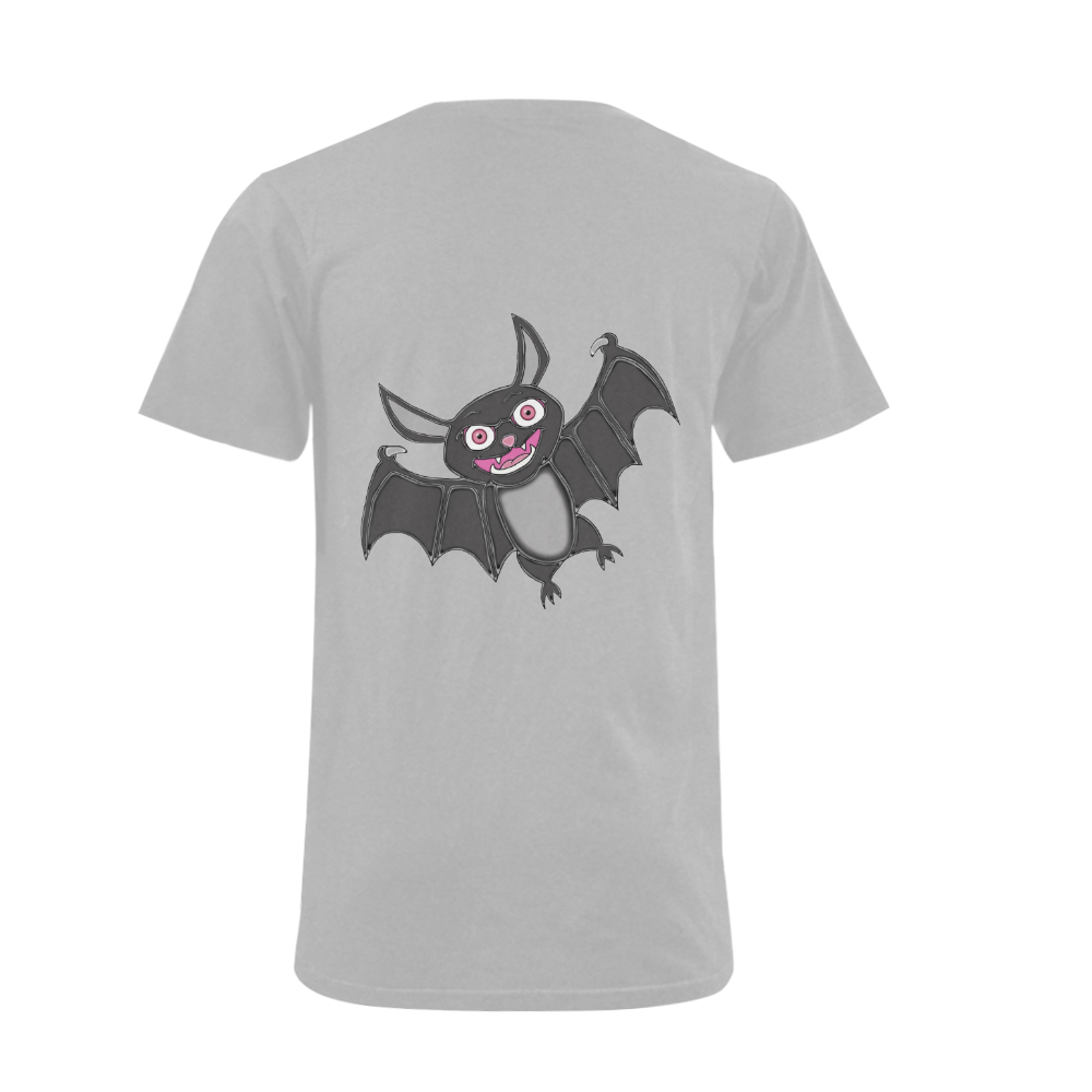 Cute Halloween Bat Men's V-Neck T-shirt (USA Size) (Model T10)