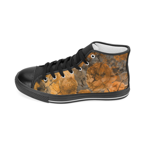 flora 9 Men’s Classic High Top Canvas Shoes (Model 017)