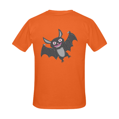 Cute Halloween Bat Men's Slim Fit T-shirt (Model T13)