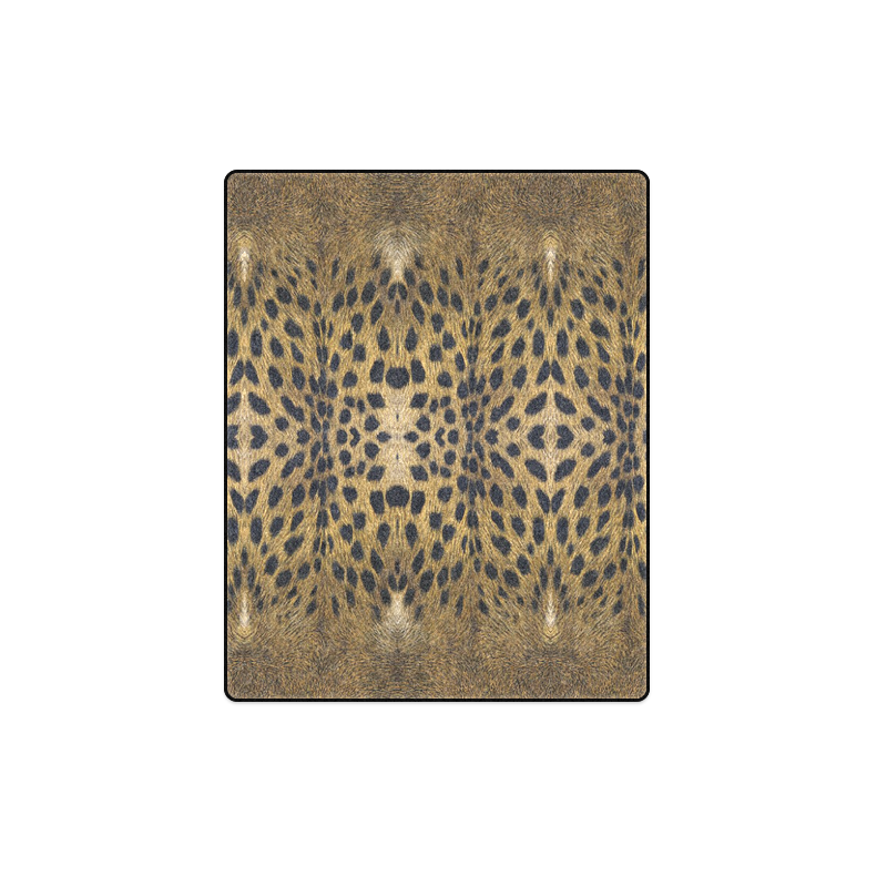 Leopard Texture Pattern Blanket 40"x50"