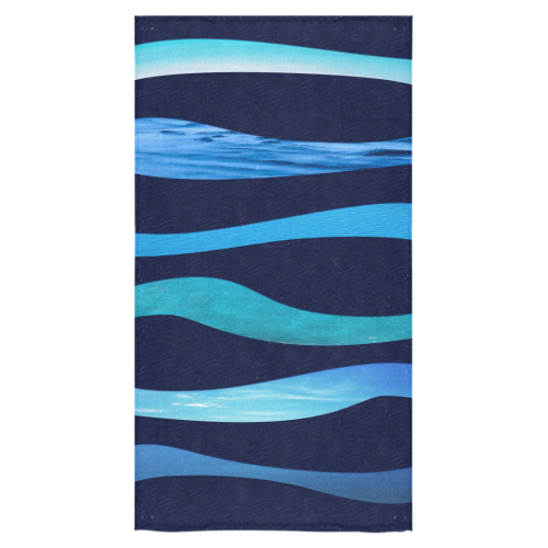 ocean blue Bath Towel 30"x56"