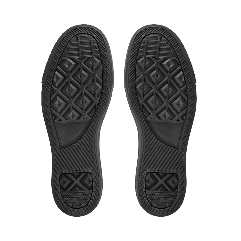Blue Winter Camp Women's Unusual Slip-on Canvas Shoes