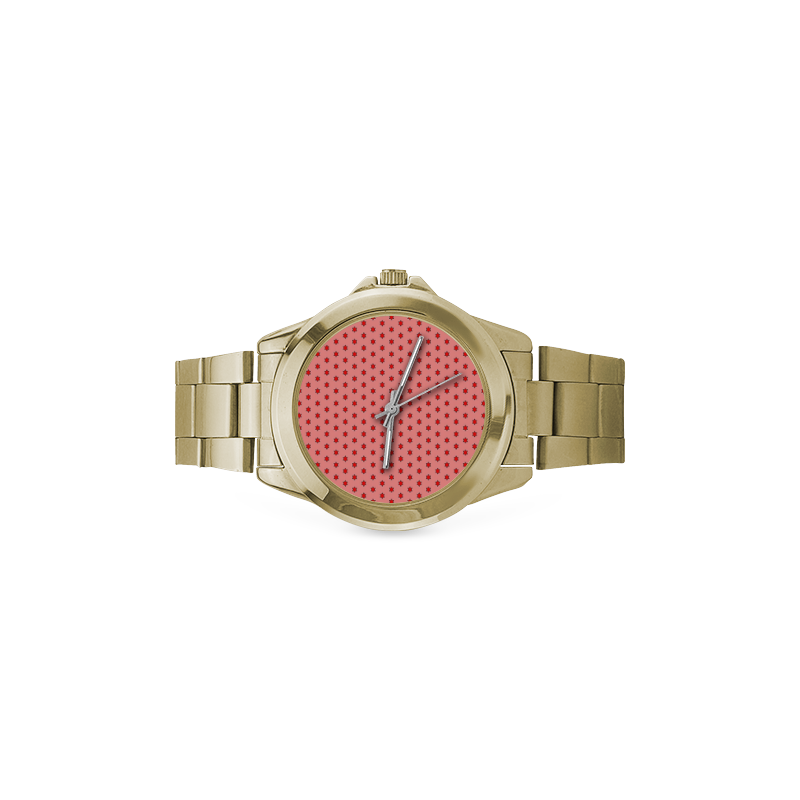 many stars red Custom Gilt Watch(Model 101)