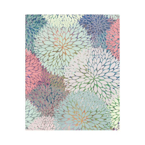 Abstract Floral Petals-a Duvet Cover 86"x70" ( All-over-print)