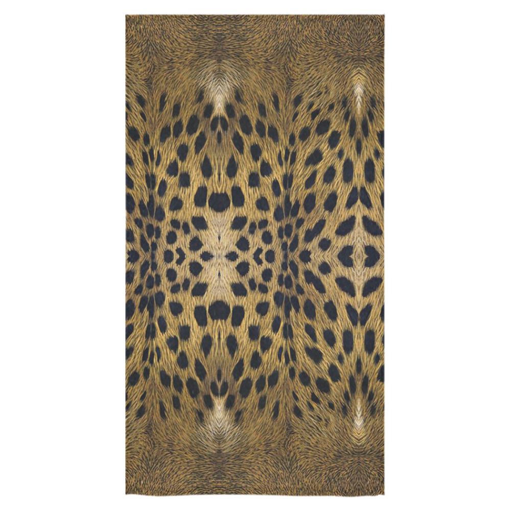 Leopard Texture Pattern Bath Towel 30"x56"