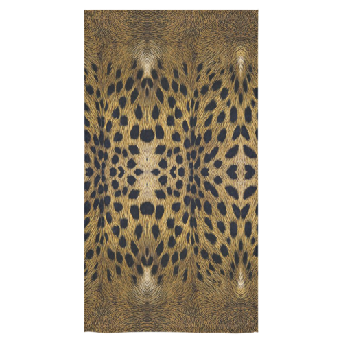 Leopard Texture Pattern Bath Towel 30"x56"