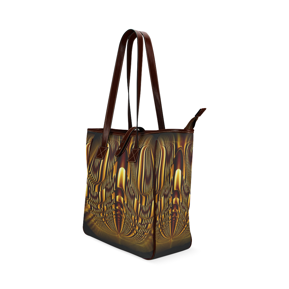 Golden Light Cup Classic Tote Bag (Model 1644)