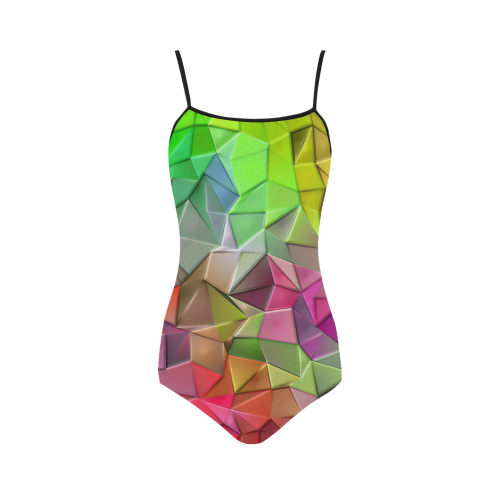 Summer Time Colors by Nico Bielow Strap Swimsuit ( Model S05)