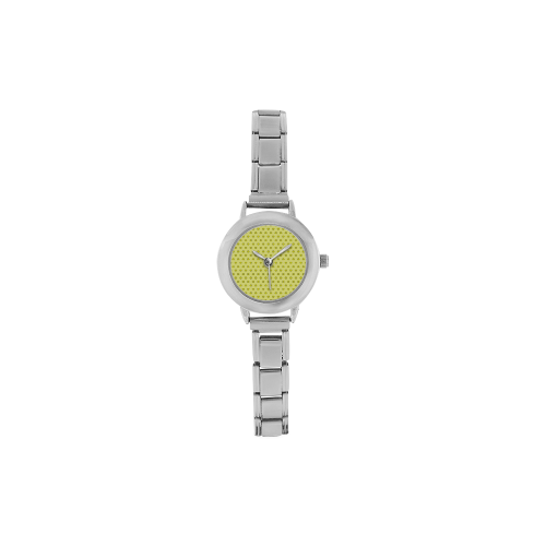 many stars soft yellow Women's Italian Charm Watch(Model 107)
