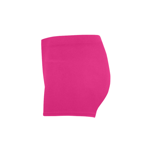 Solid Magenta Briseis Skinny Shorts (Model L04) | ID: D510929